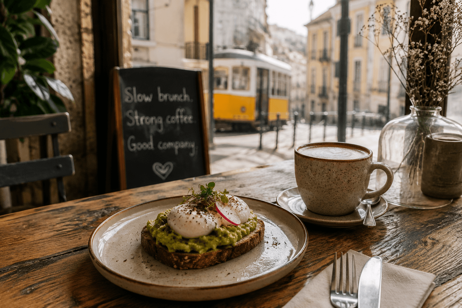 Saffron French Toast served at Cardamom House